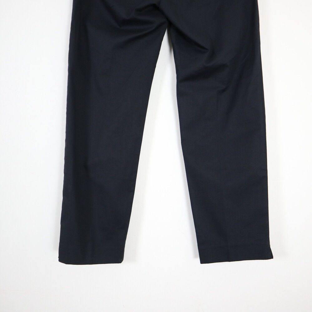 NWT Ann Taylor Size 0 The Crop Mid Rise Slim Leg Pants Black - Picture 9 of 10
